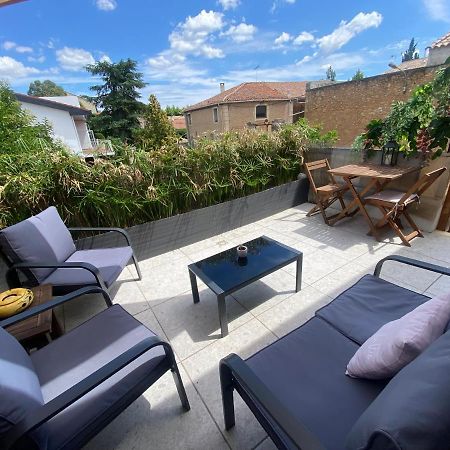 L'Esplanade, Appartement En Centre-Ville Au Calme Puisserguier Экстерьер фото